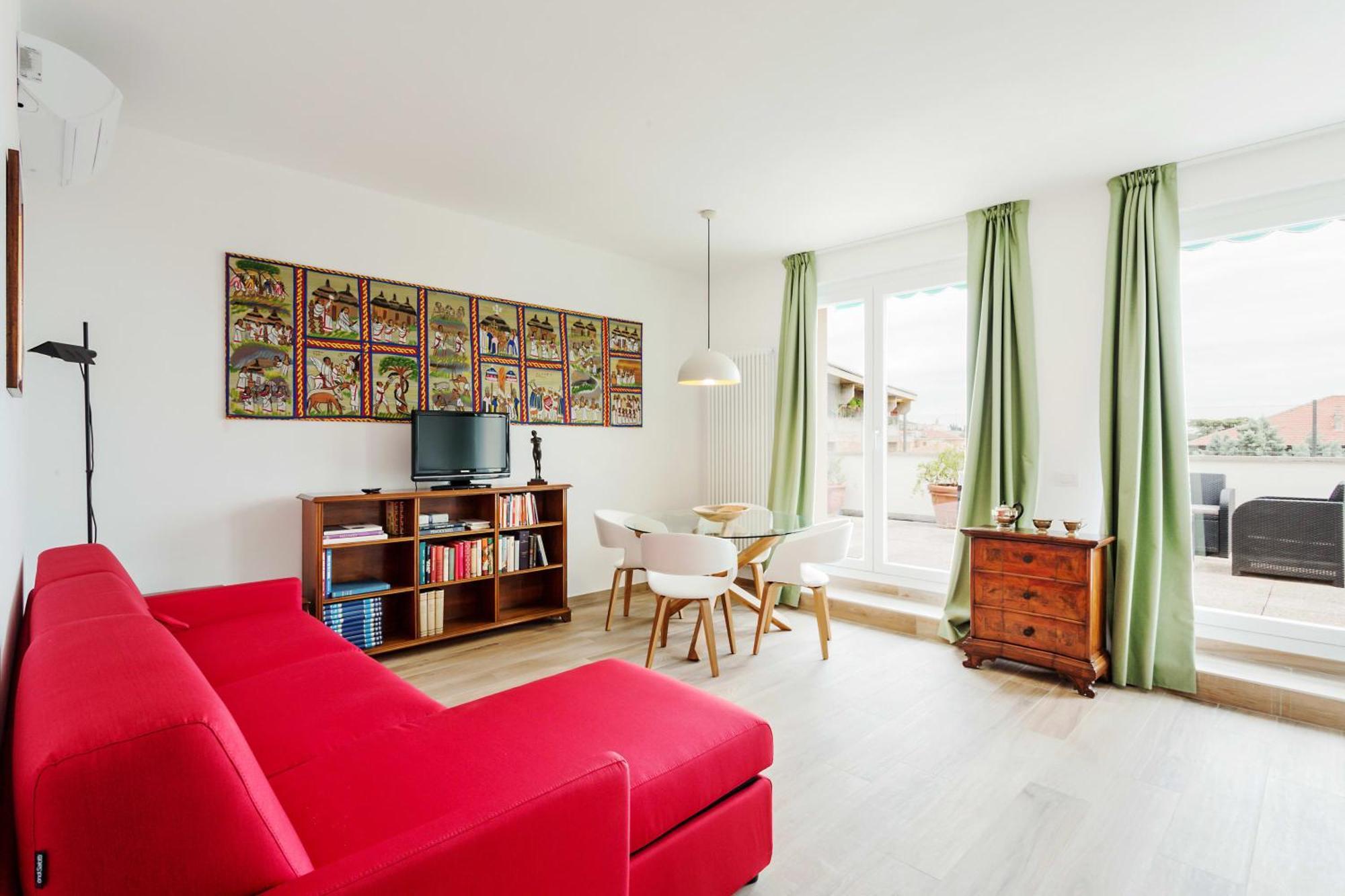 Amazing Flat With Big Terrace And Private Car Park Lejlighed Verona Eksteriør billede